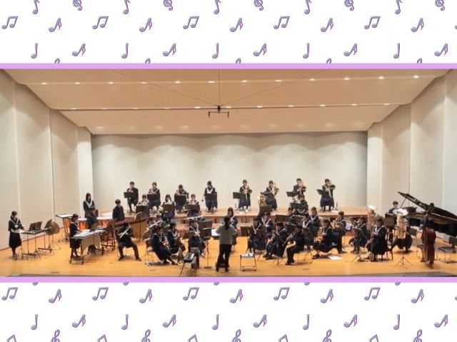 熊本県高等学校文化連盟吹奏楽専門部新人コンクールで銀賞受賞！